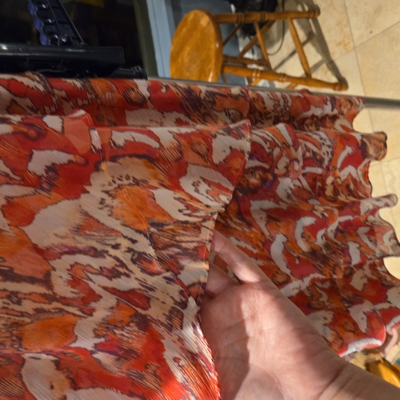 Collection Dress Barn Pink and Cream Colored Layered Dress 16 - Picture 5 of 12